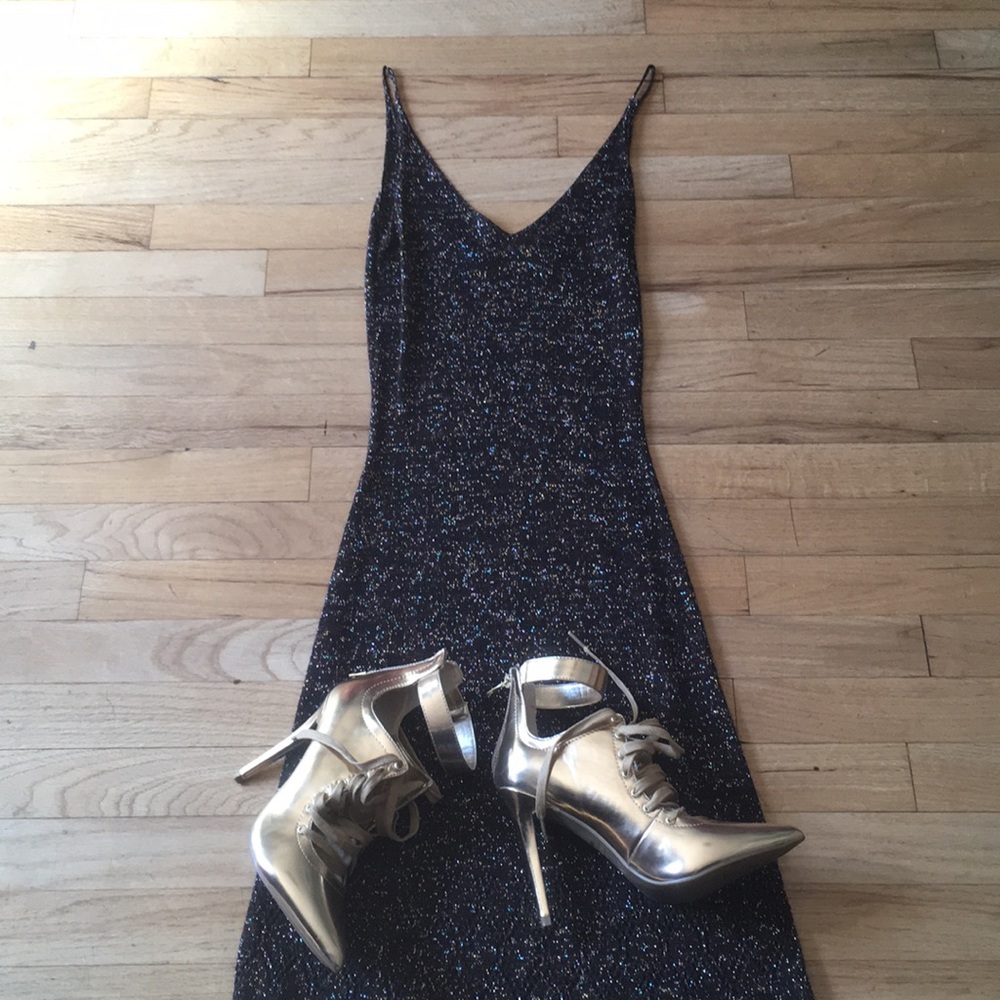 Knitted Dress and Small Sweater